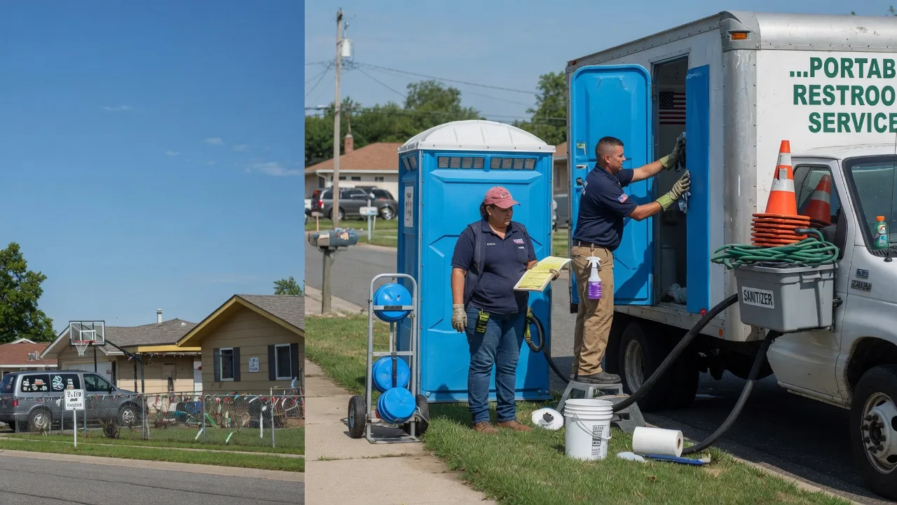 Portable Toilet Rental in Liberty, MO near me